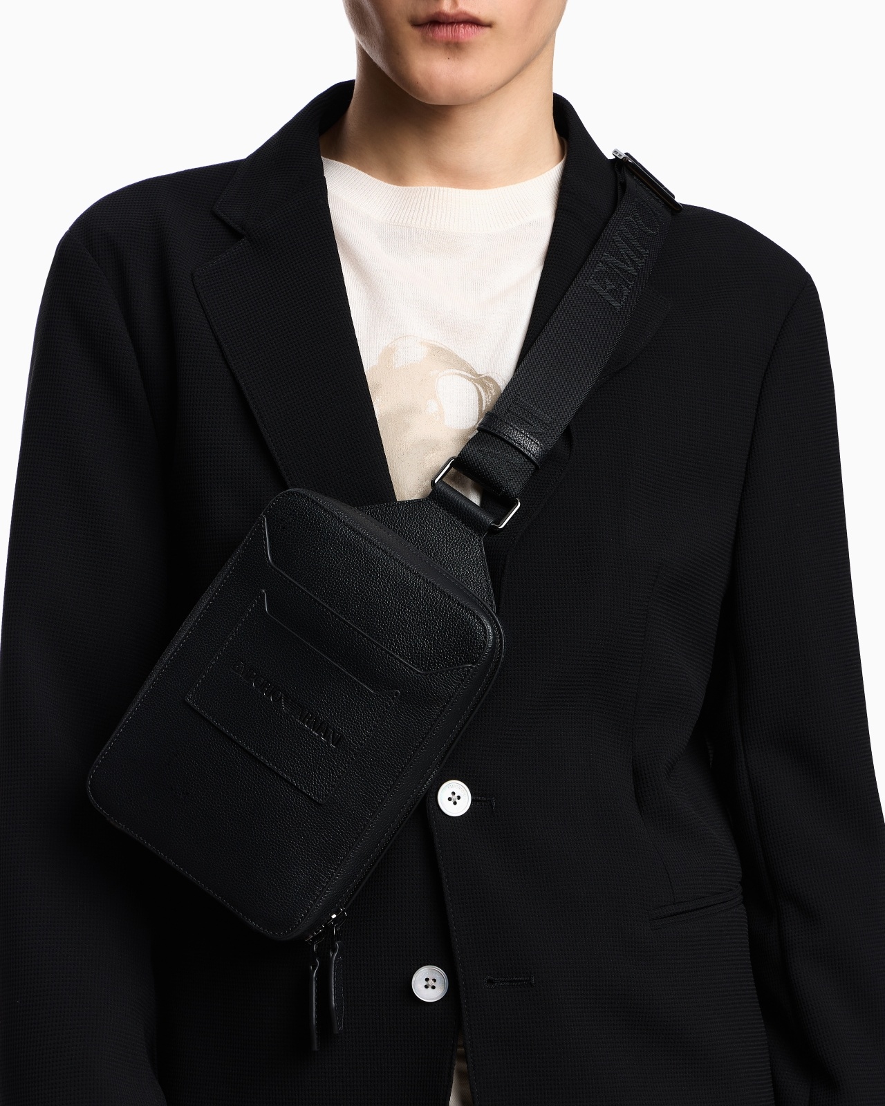 TUMBLED-LEATHER, ONE-SHOULDER MINI BACKPACK - 6