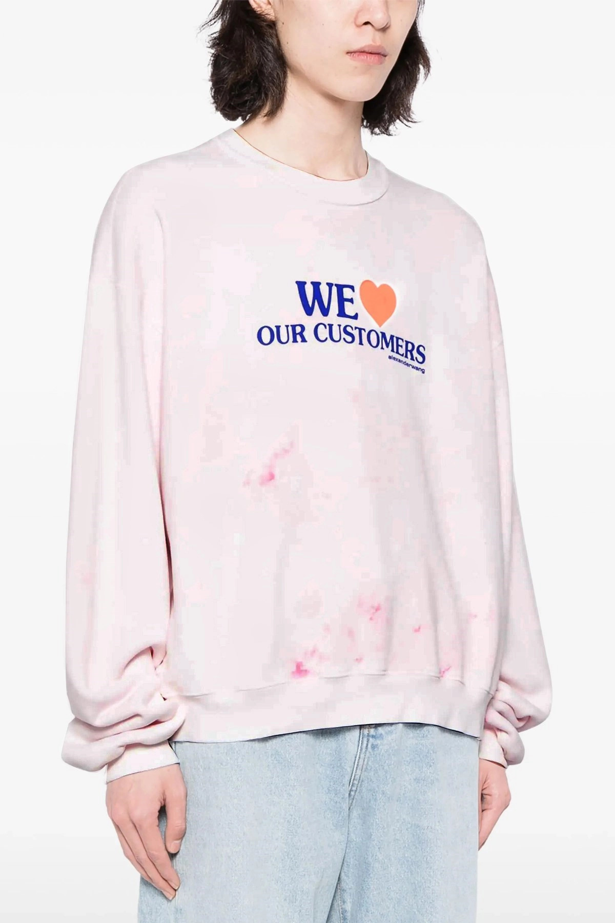 'We Love Our Customers' sweatshirt - 2