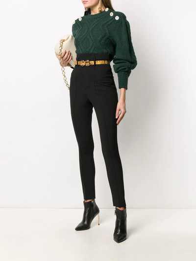 Isabel Marant chunky cable knit jumper outlook