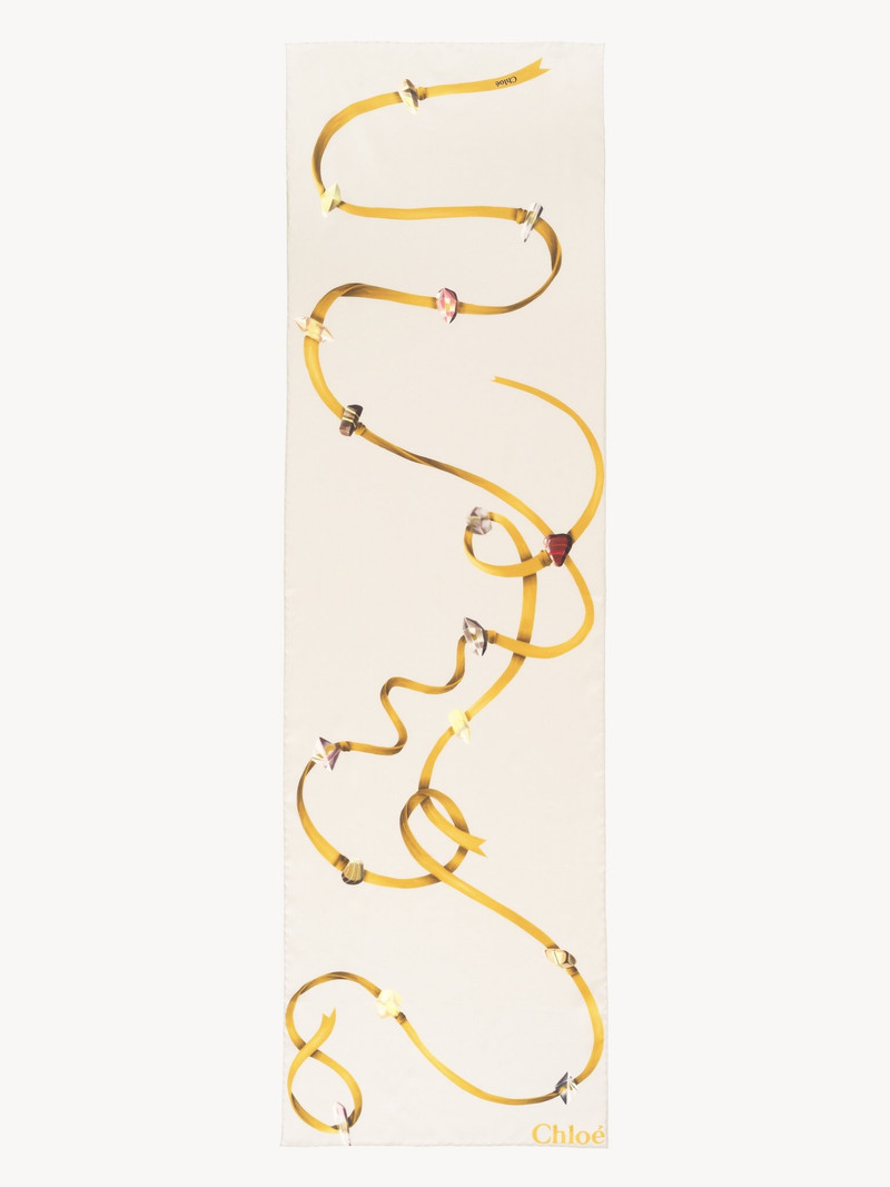 Chloé ZODIAC WATER PRINTED SCARF outlook
