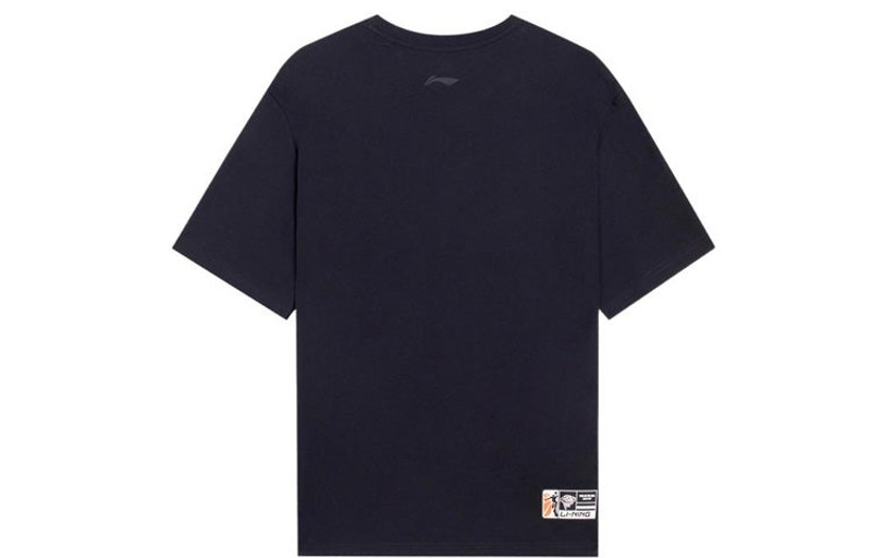Li-Ning Li-Ning Hoops Cartoon Graphic T-shirt 'Black' AHSSD21-2 outlook