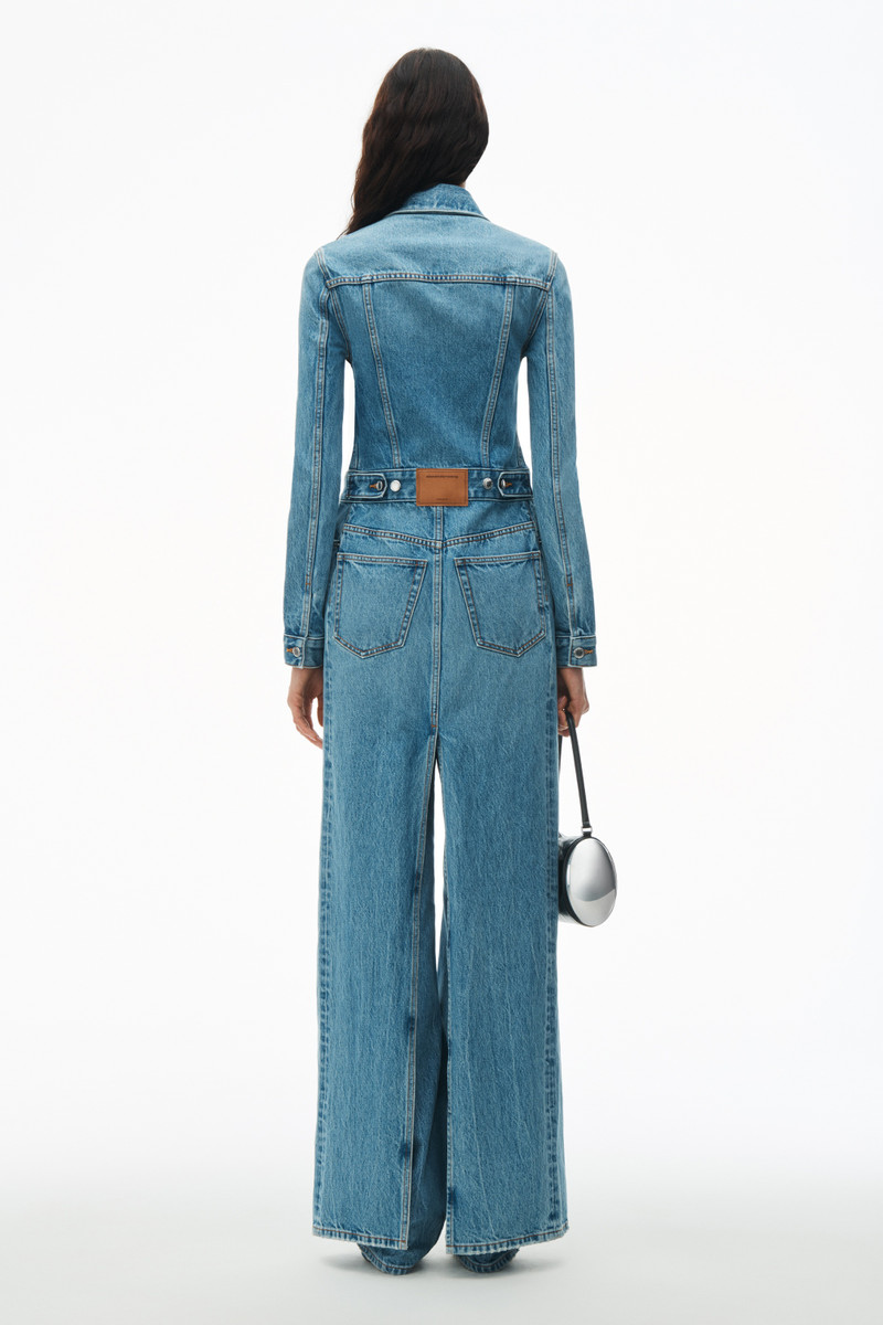 Duster Denim Coat With Tie Front 5