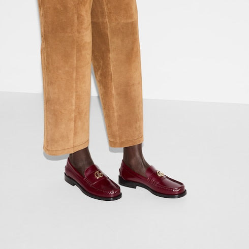 Gucci Double G Leather Loafers - 4