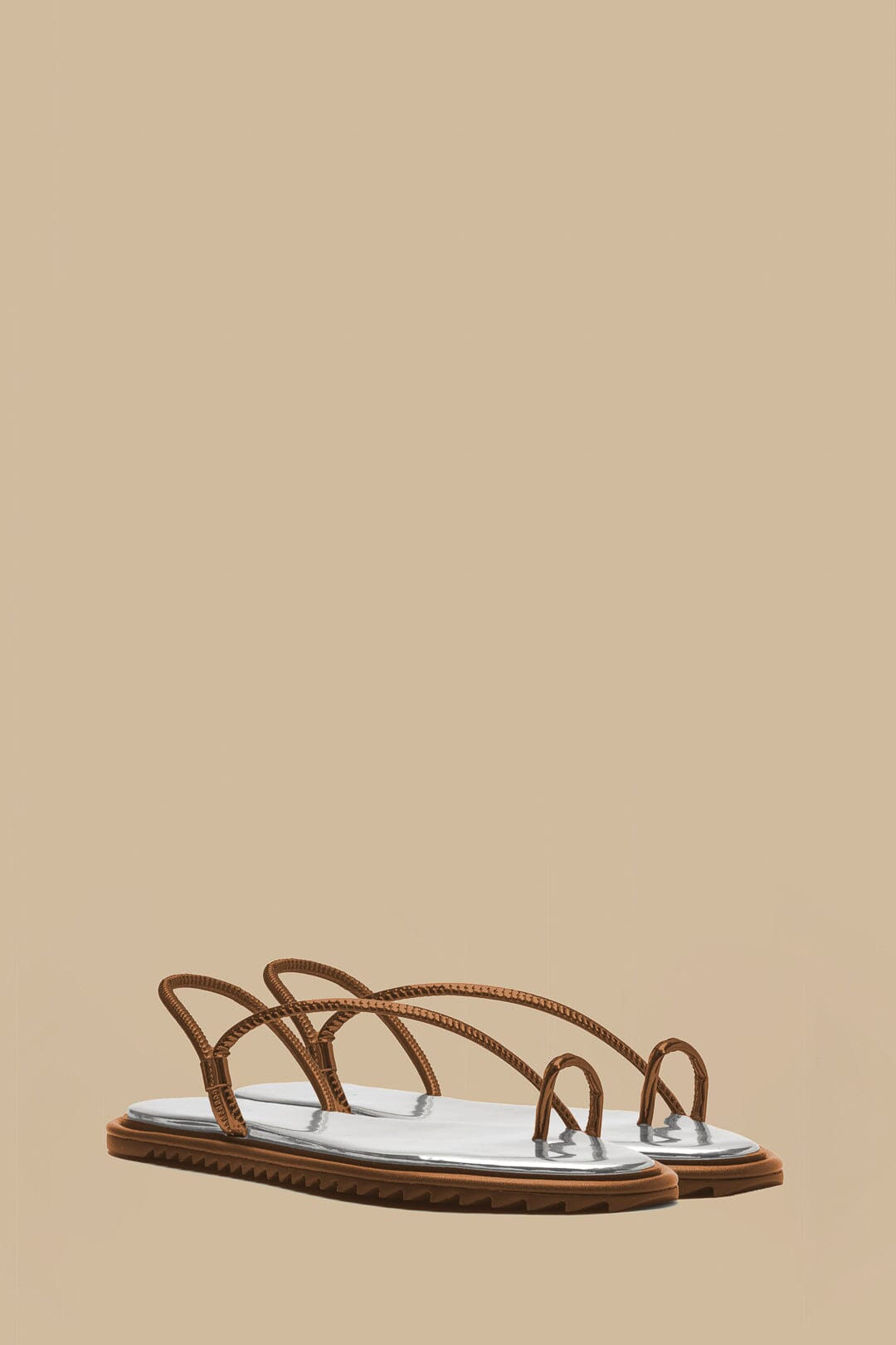Camel Toe String Sandal - 2