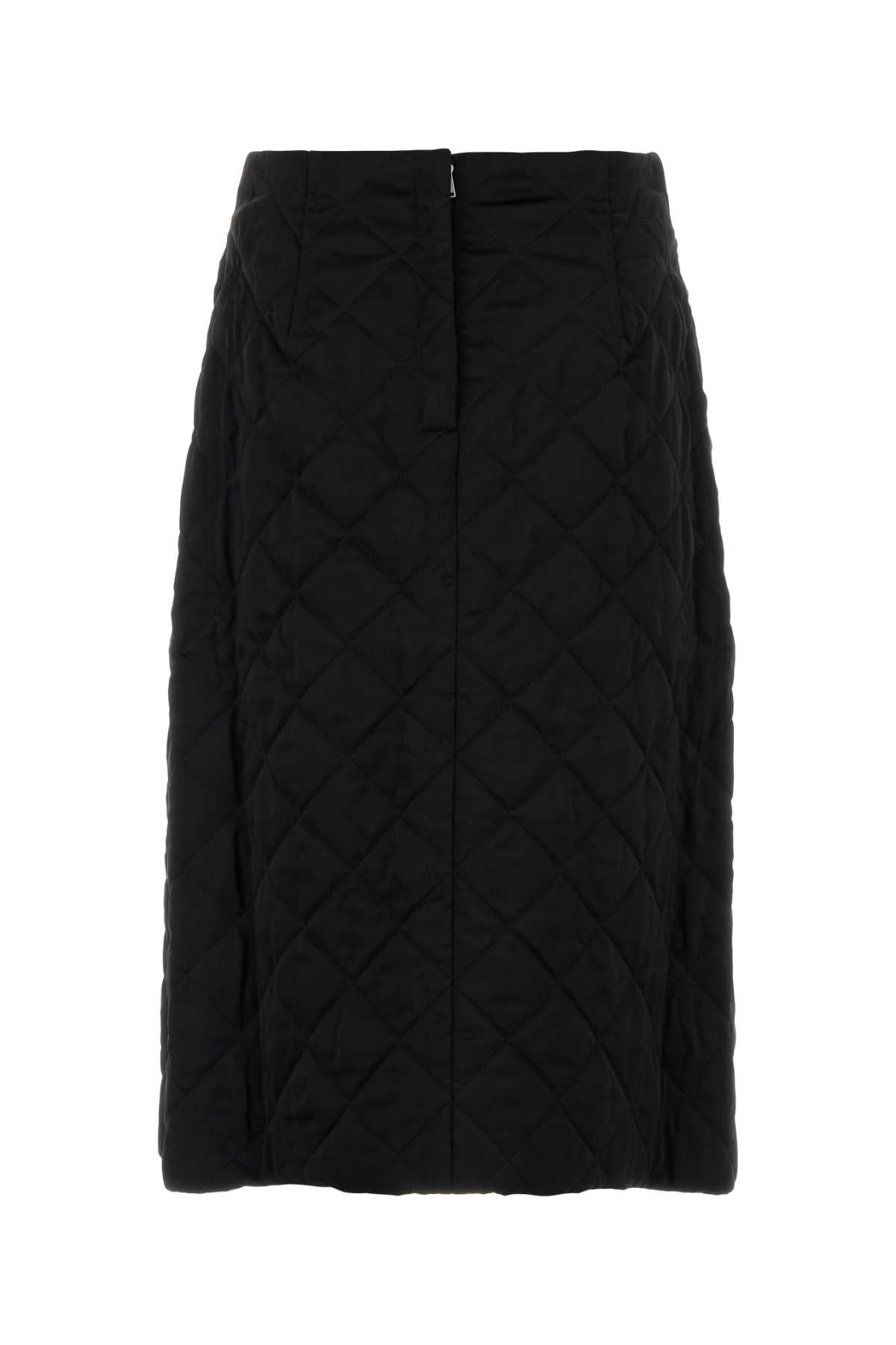 Jil Sander Women Black Viscose Skirt - 2