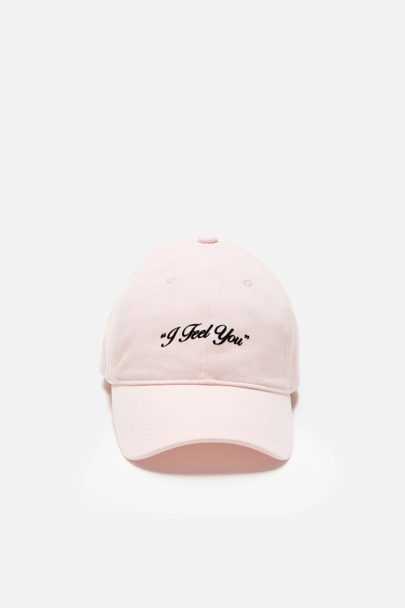 Logo cap - Baby pink 1
