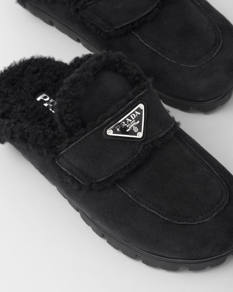 Shearling slippers 6