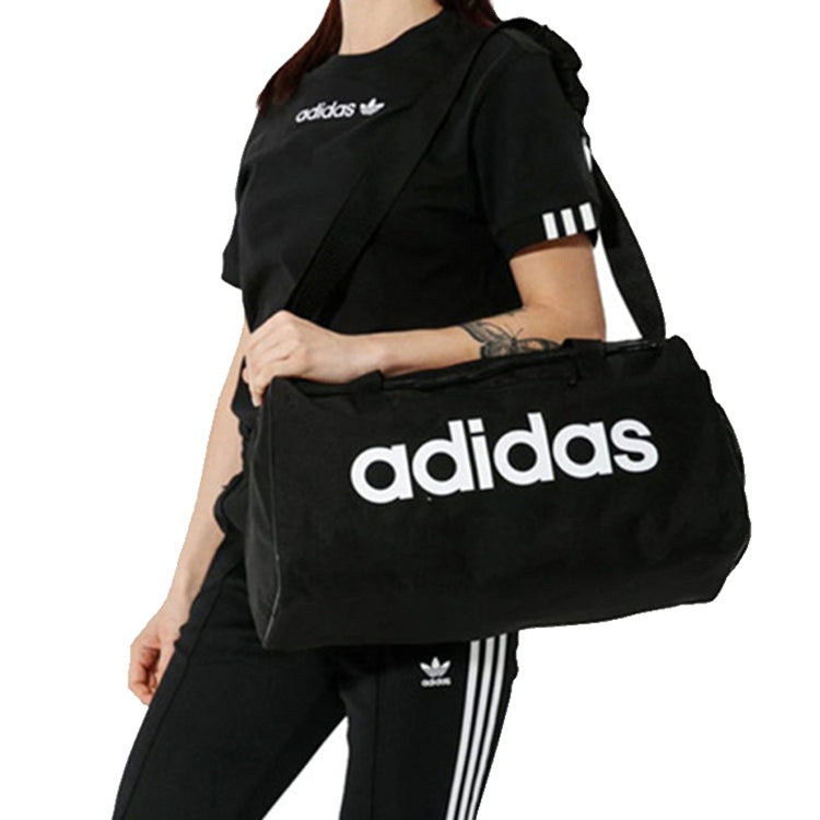 adidas Linear Core Duffel Bag Small 'Black' DT4826 - 4