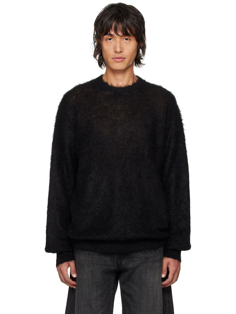 Black Kid Mohair Sweater 1