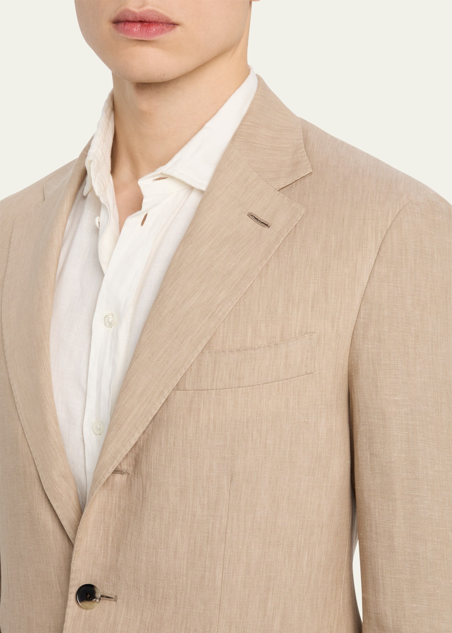 Men's Torino Linen Single-Breasted Sport Coat - 7