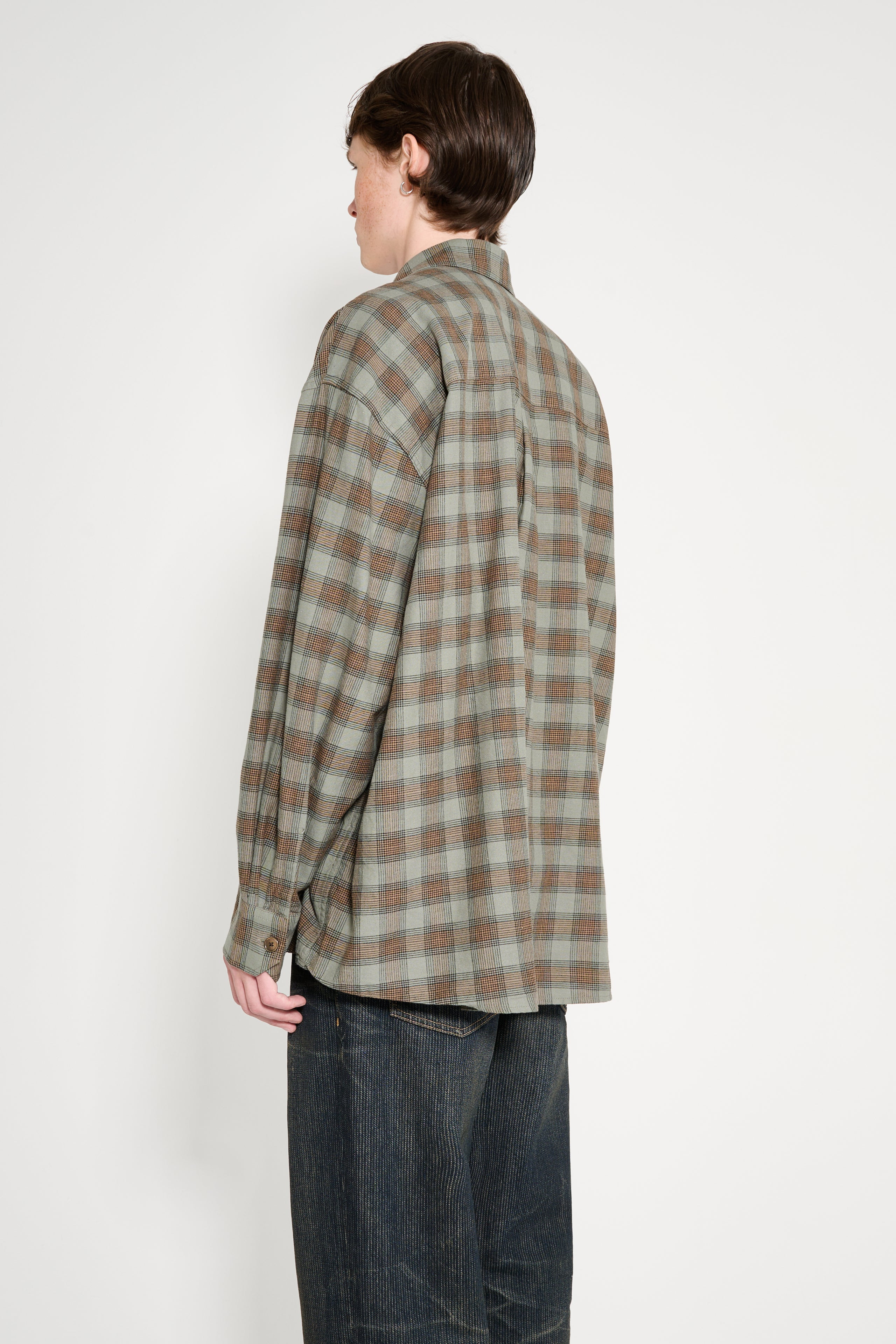 OUR LEGACY BORROWED SHIRT IOWA FLANNEL CHECK - 3