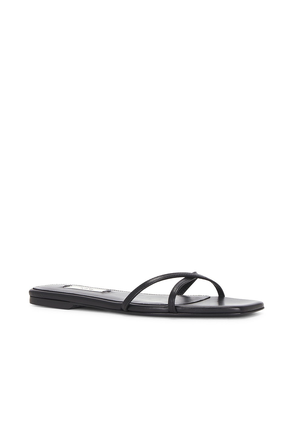 Leather Crossover Slide - 2