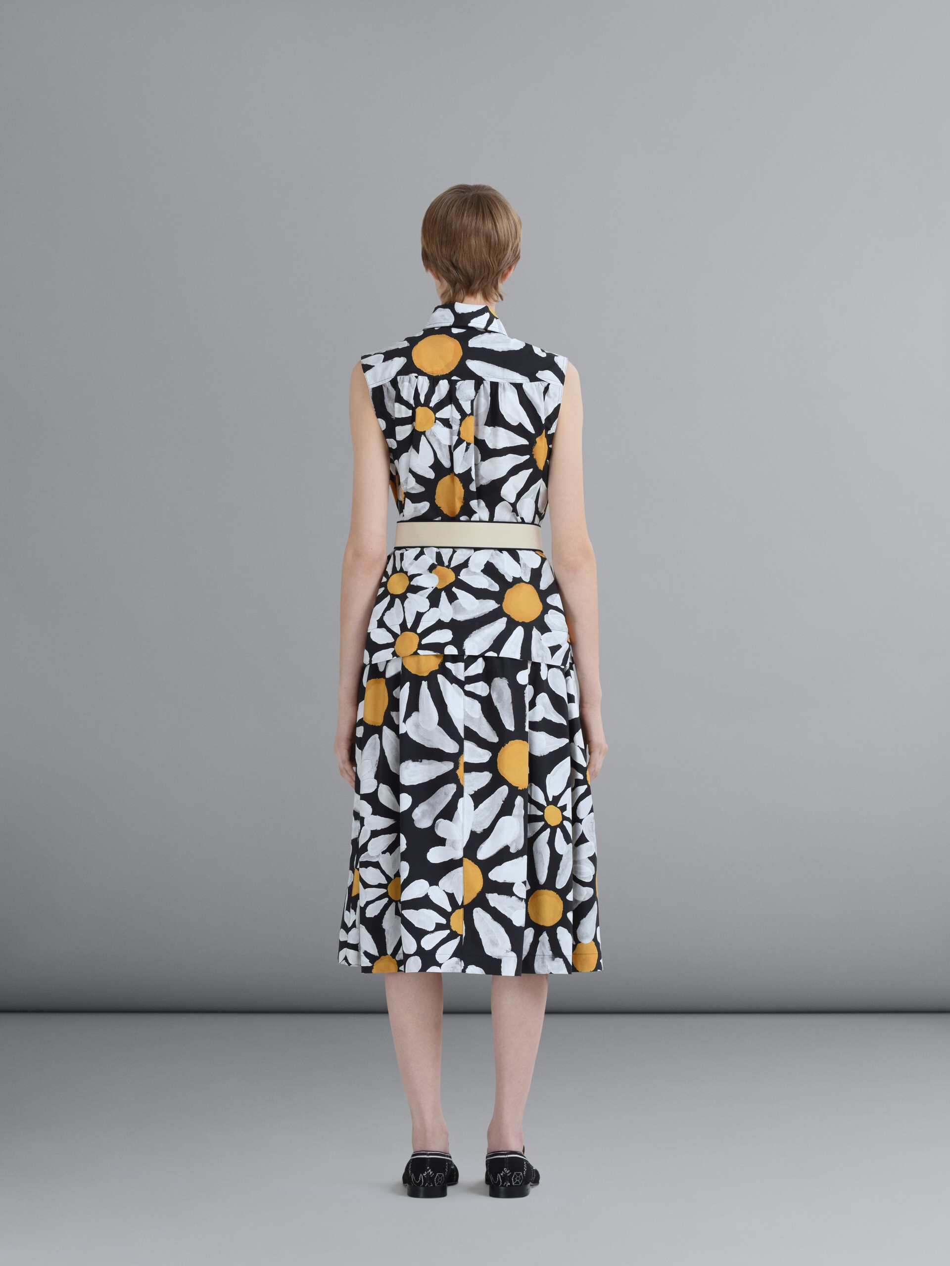 EUPHORIA PRINT POPLIN BALLOON SKIRT - 3