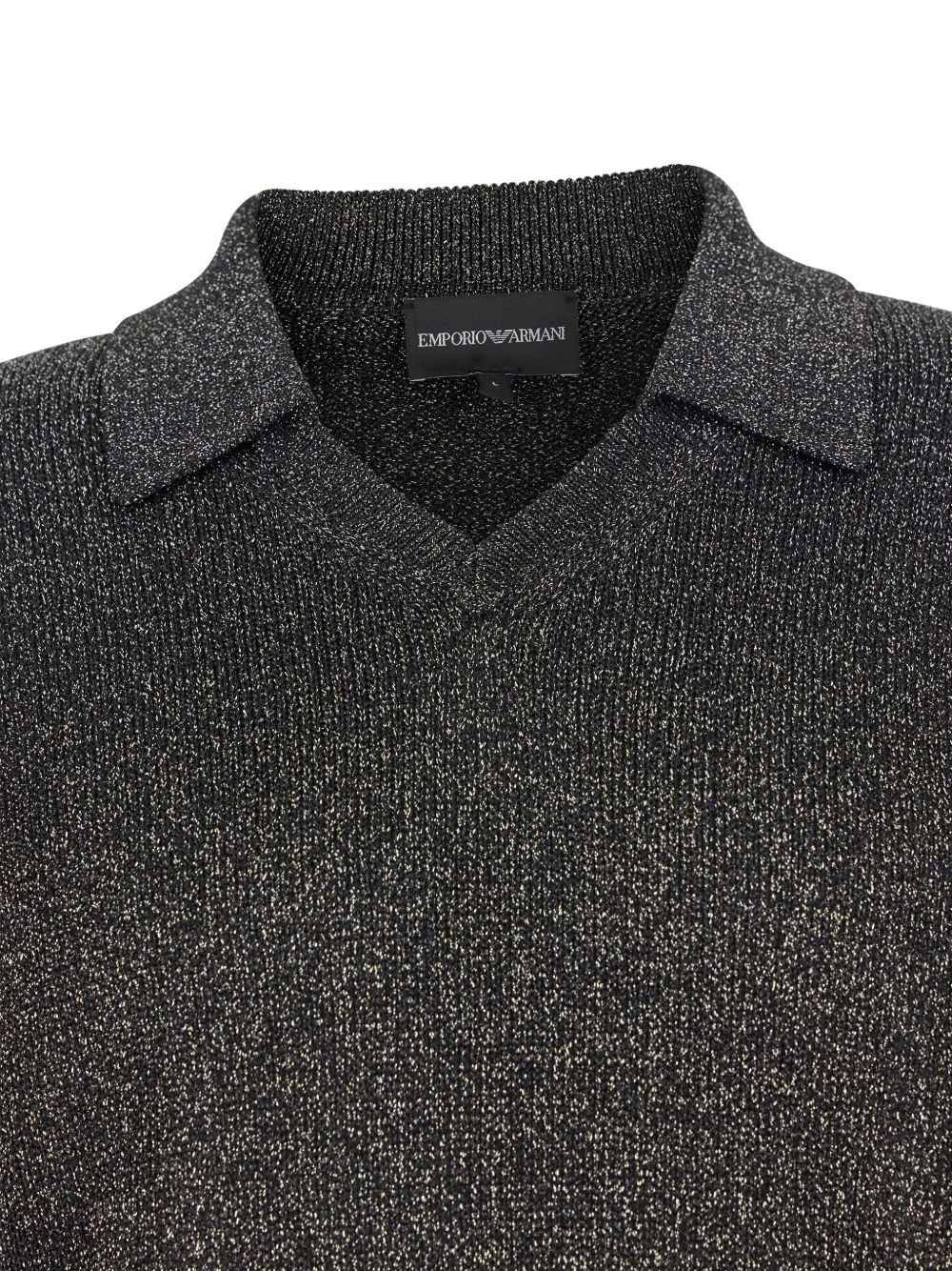 polo-neck lurex sweater - 3