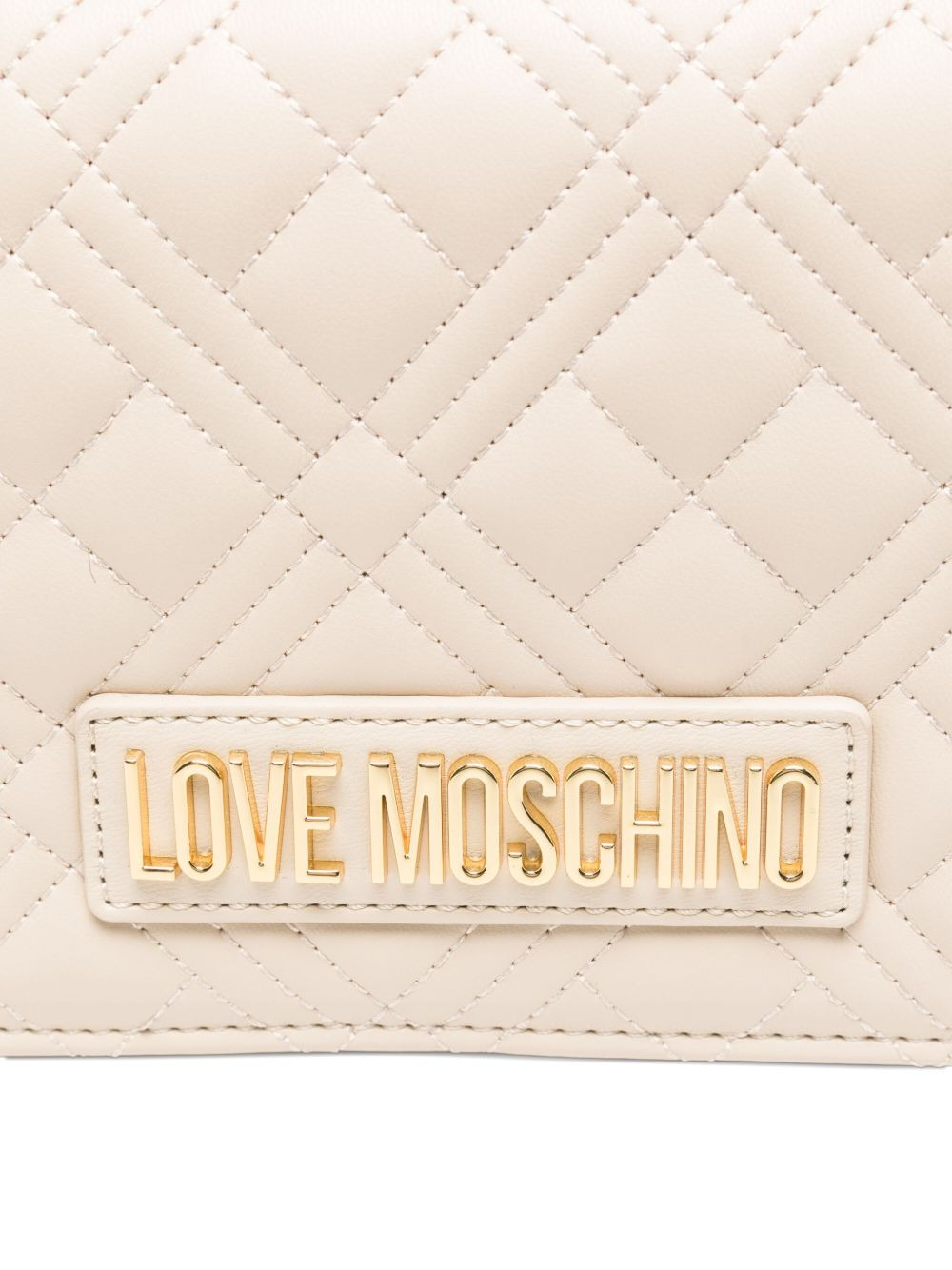 quilted chain-strap shoulder bag - 4