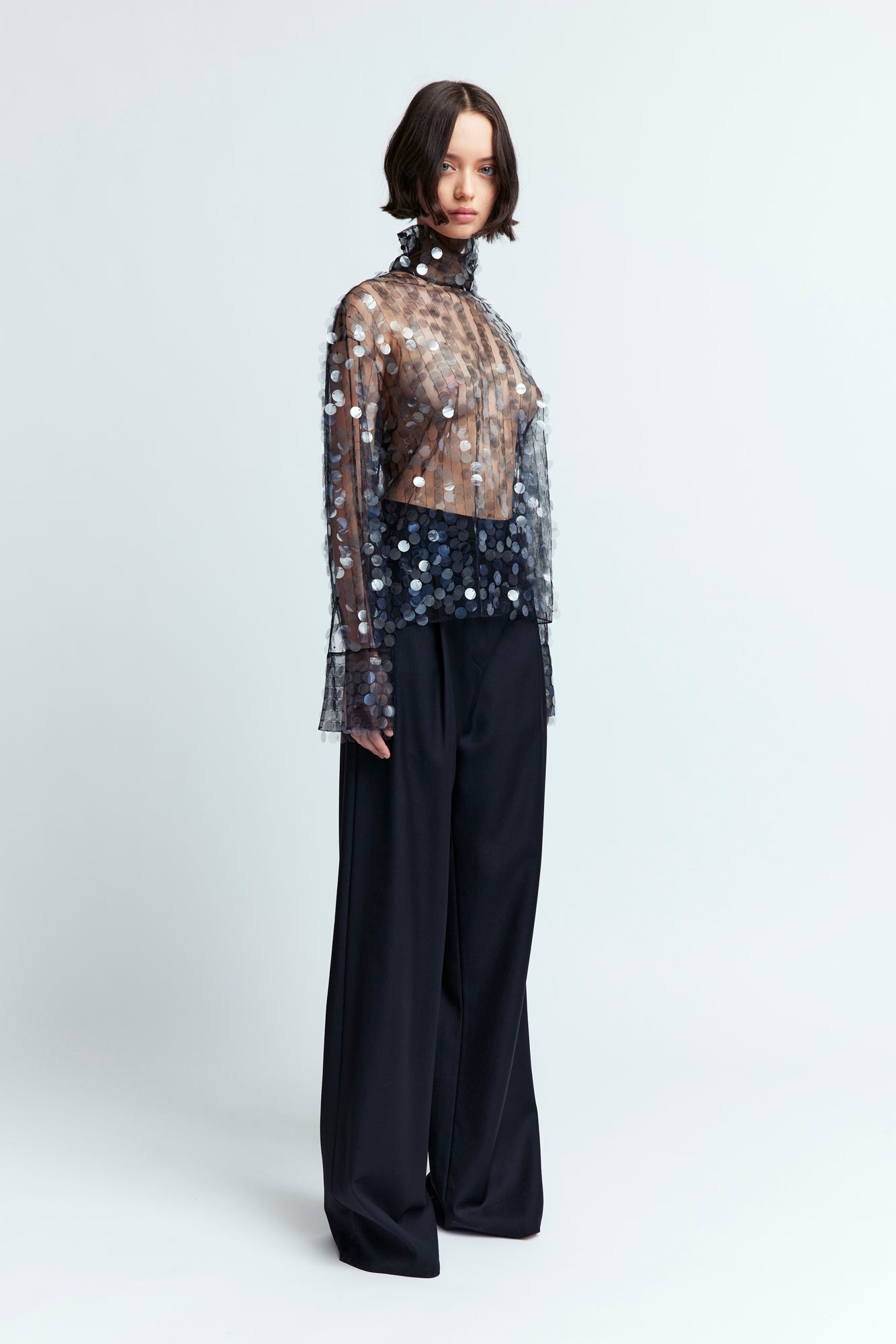 OLALL TOP IN SEQUIN - 3