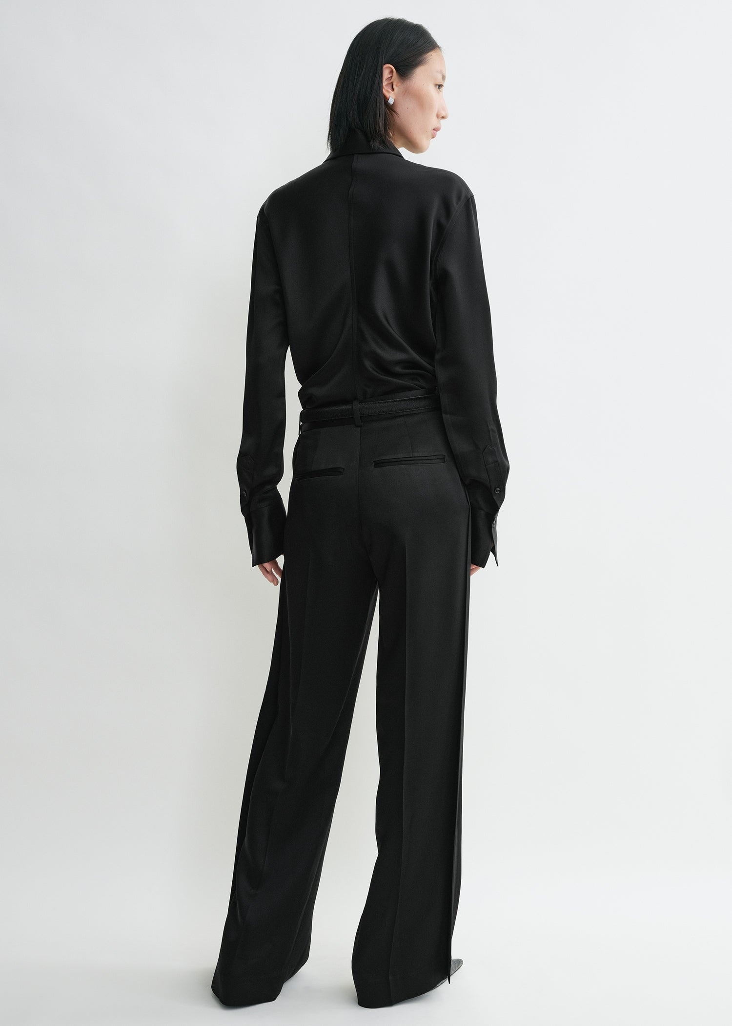 Slouch waist shirt black - 4