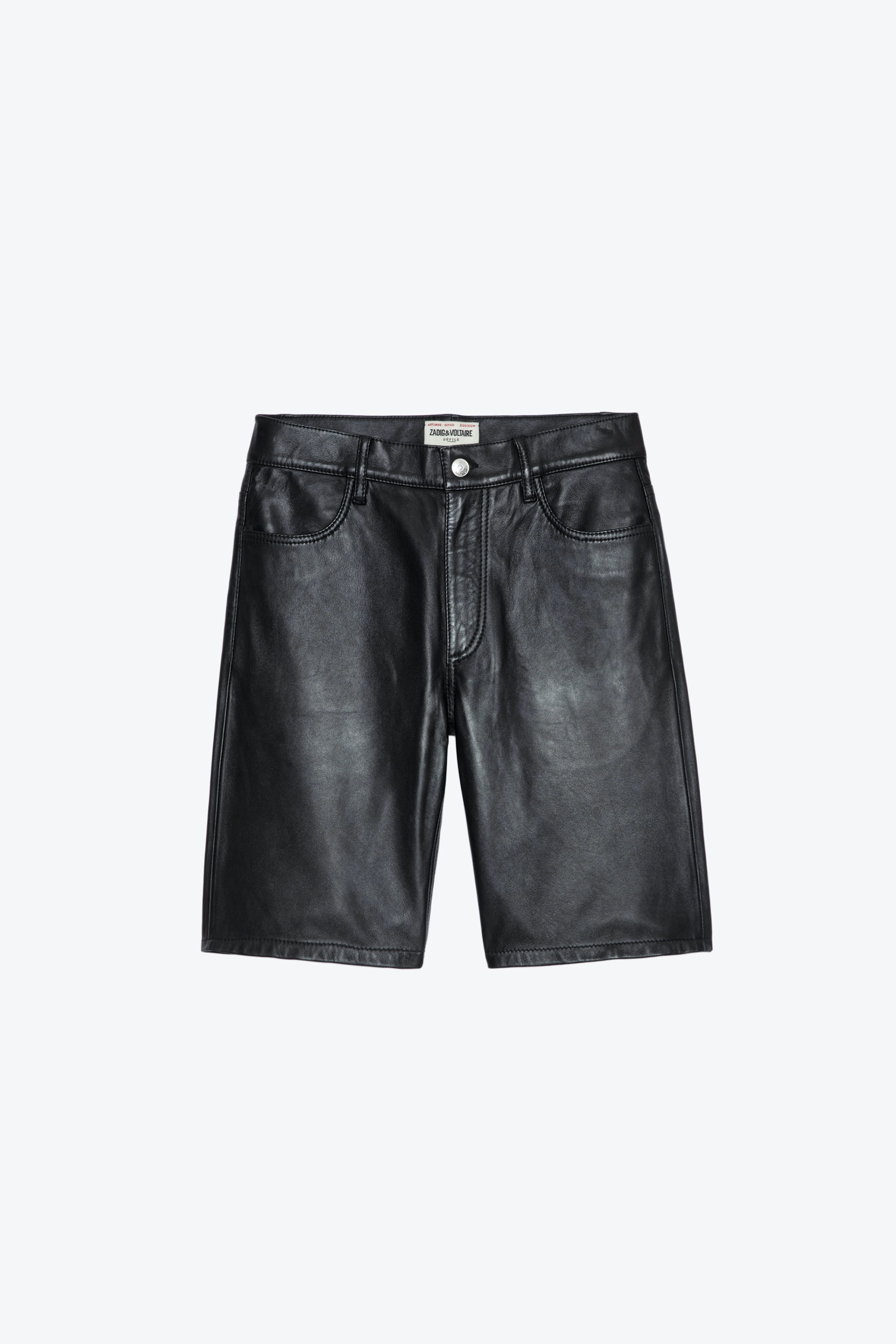 Sady Leather Shorts - 1