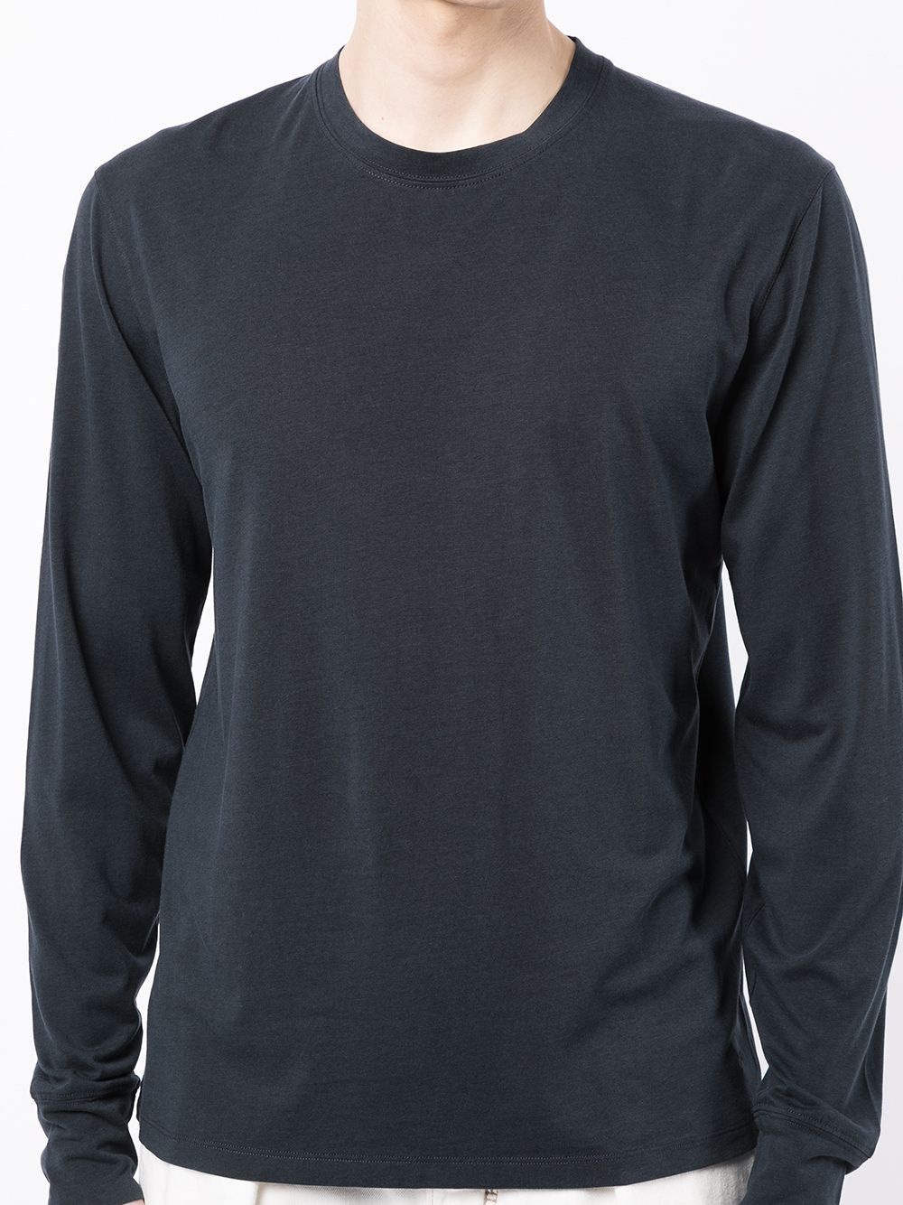 round-neck long-sleeved T-shirt - 5