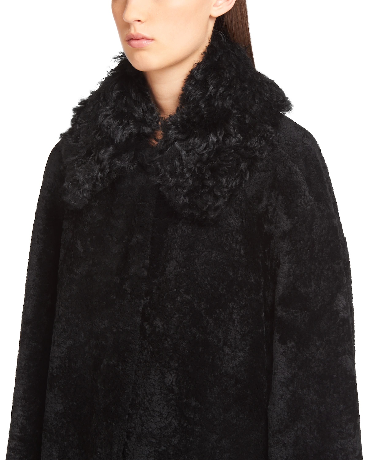 Shearling fur coat - 5