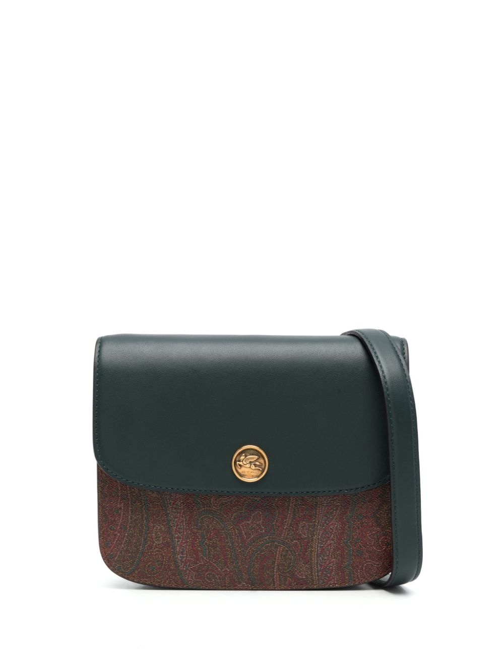 Etro Paisley Print Shoulder Bag - Brown