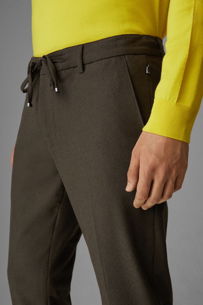 Riley Wool-blend chinos in Brown - 5