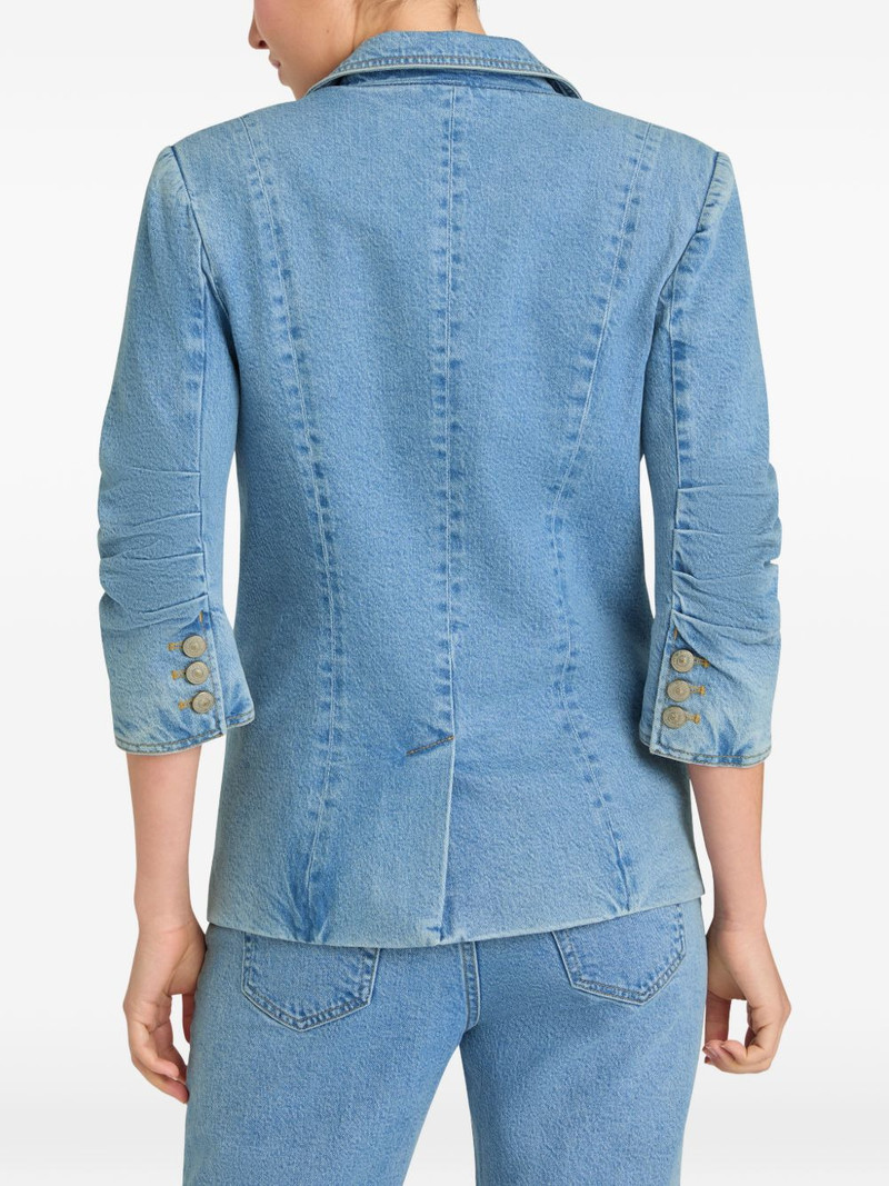 Khloe denim blazer 5