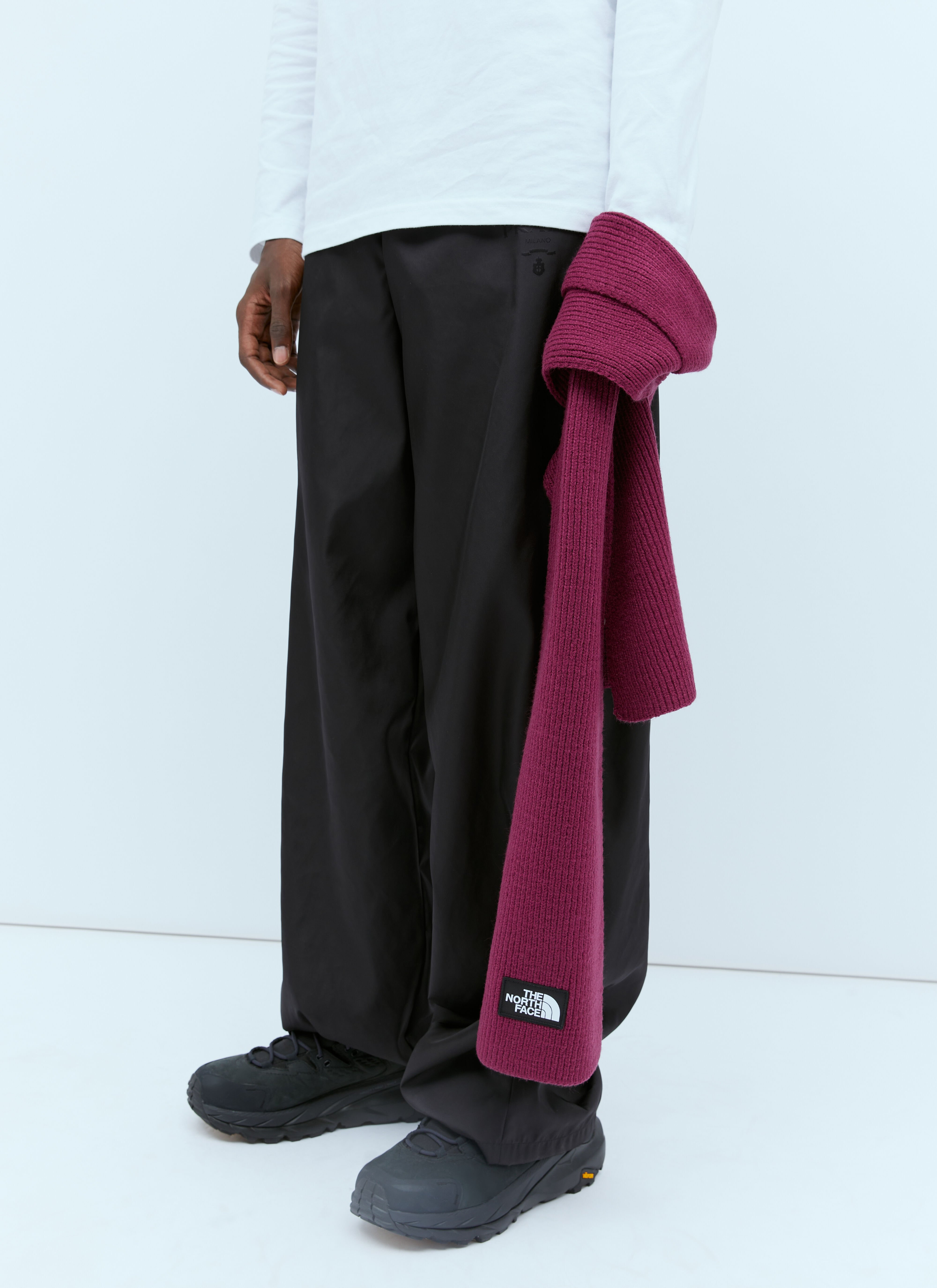 Logo Patch Scarf - 3