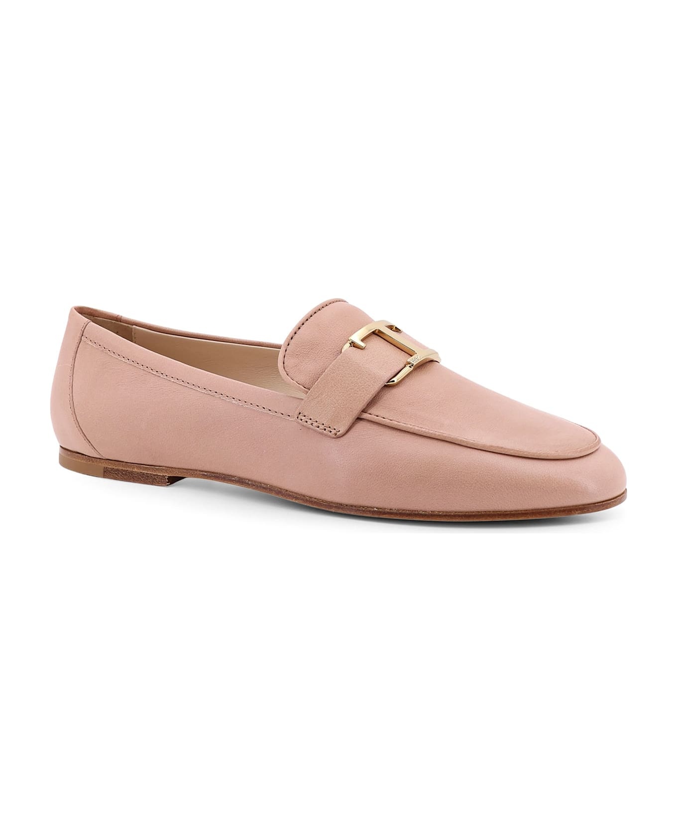Leather Loafer With Metal Detail - 2