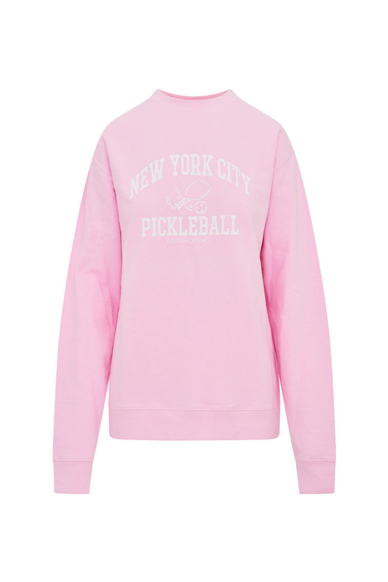 First Port x LoveShackFancy New York City Pickleball League Crew Neck 1