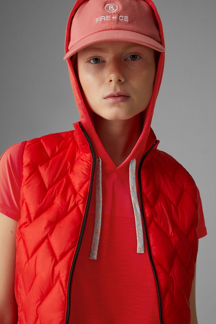 Damia Hooded top in Red - 4