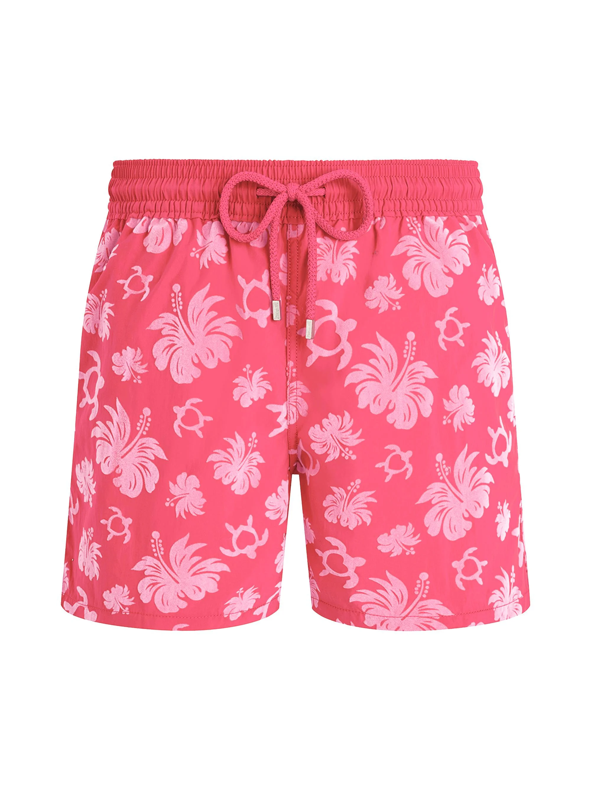 Men's Turtle Heart Swim Trunks - Groseille - 1