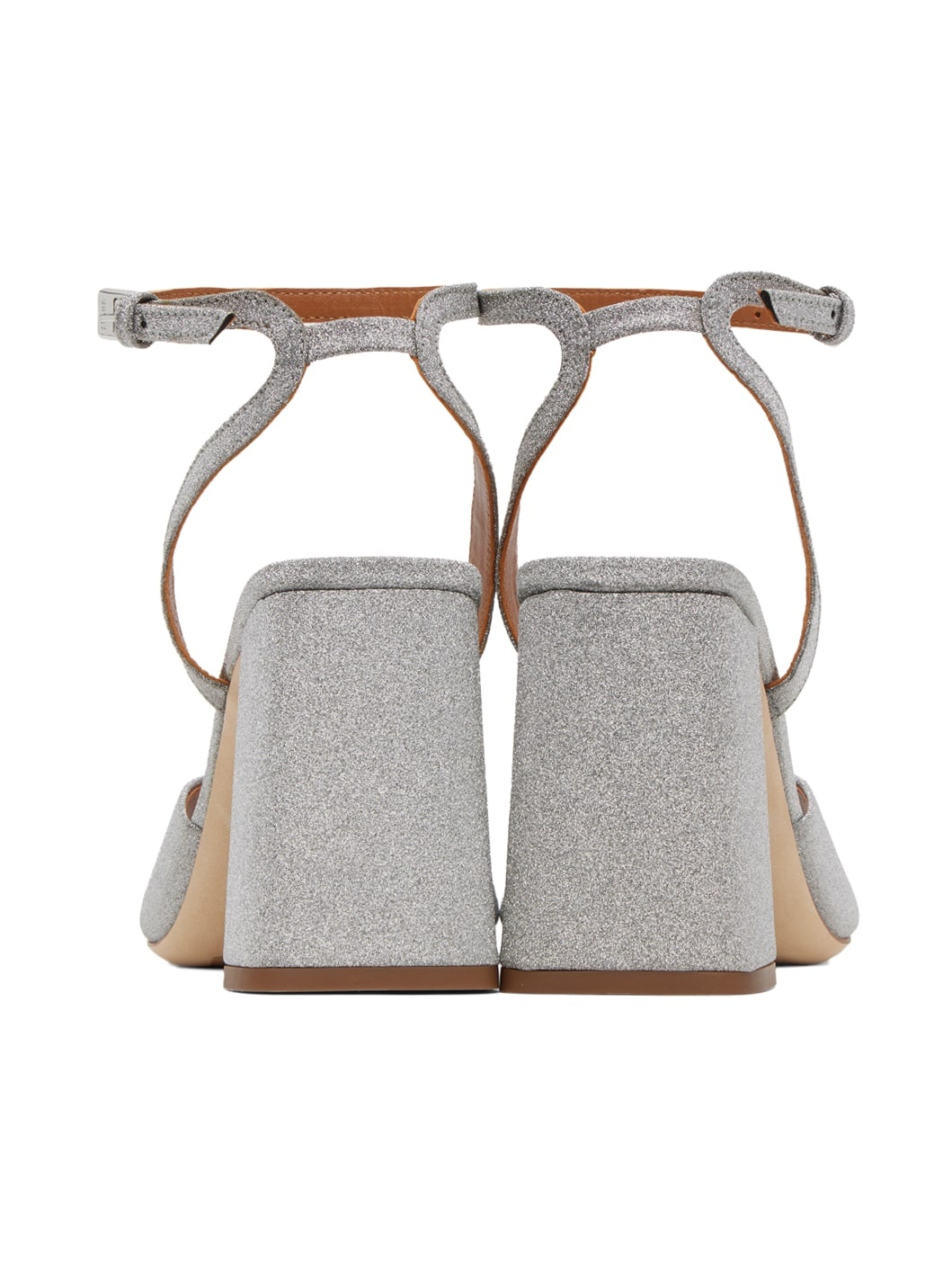 Silver Solange Heeled Sandals - 2