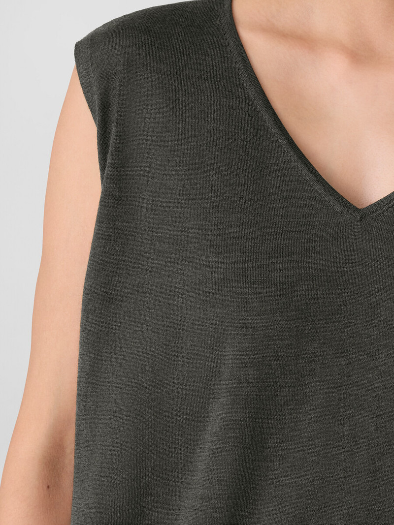 Superfine Merino Vest in Regenerative Wool 5