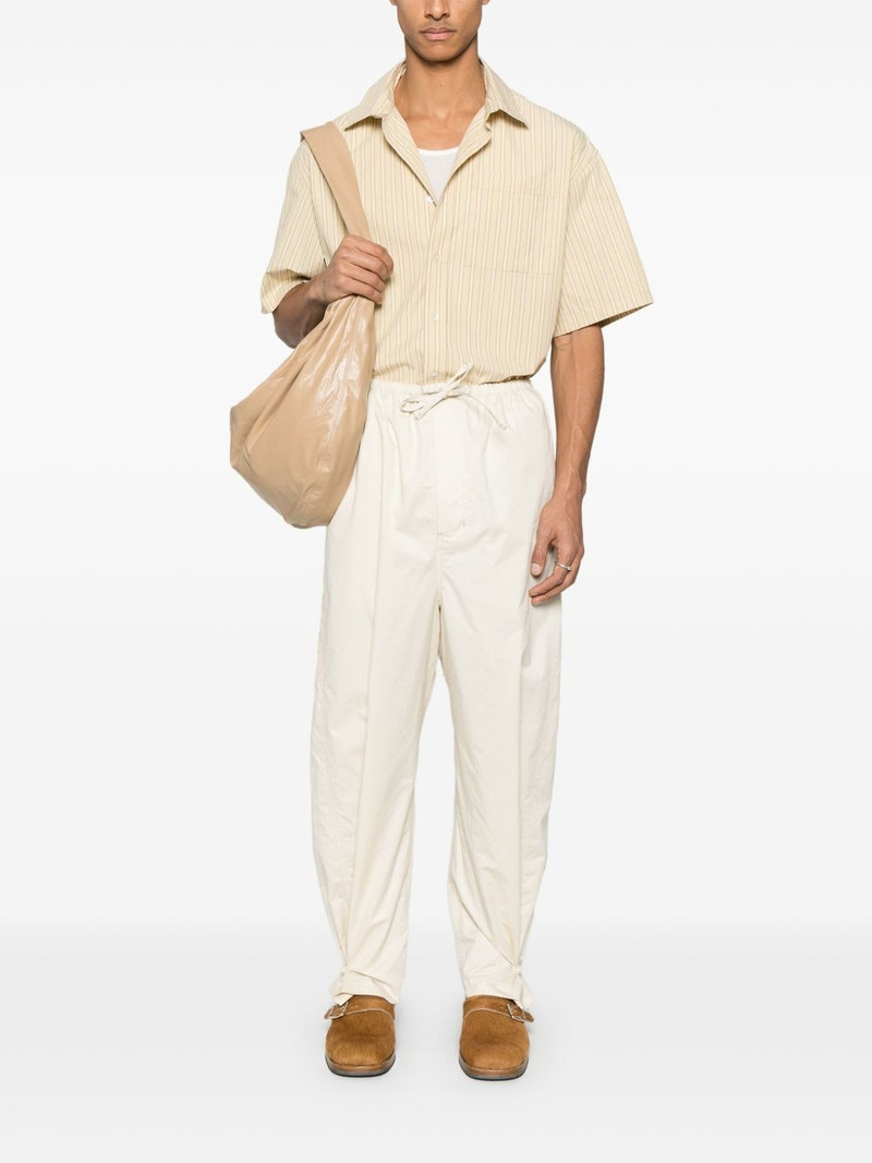 Lemaire drawstring straight trousers outlook