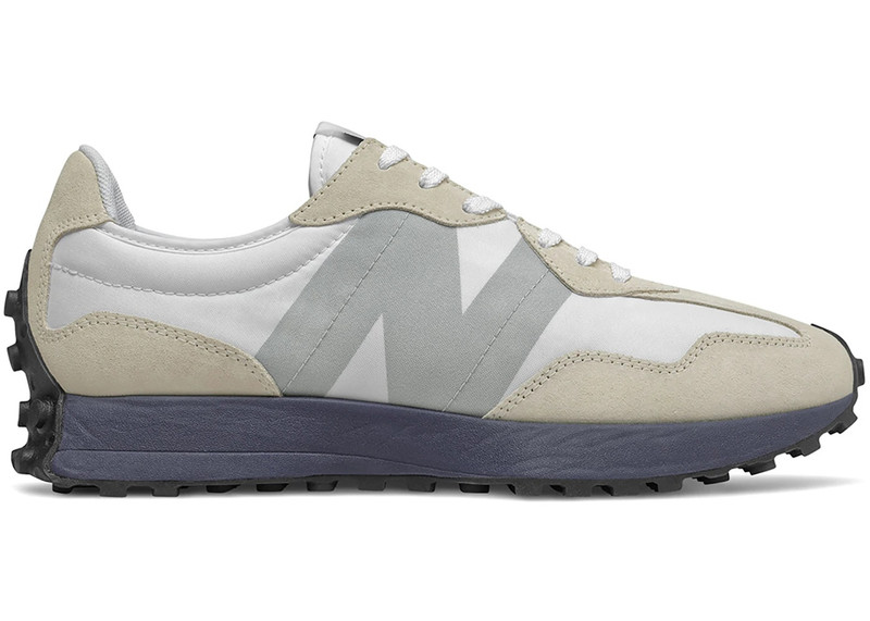 New Balance 327 White Navy - 1
