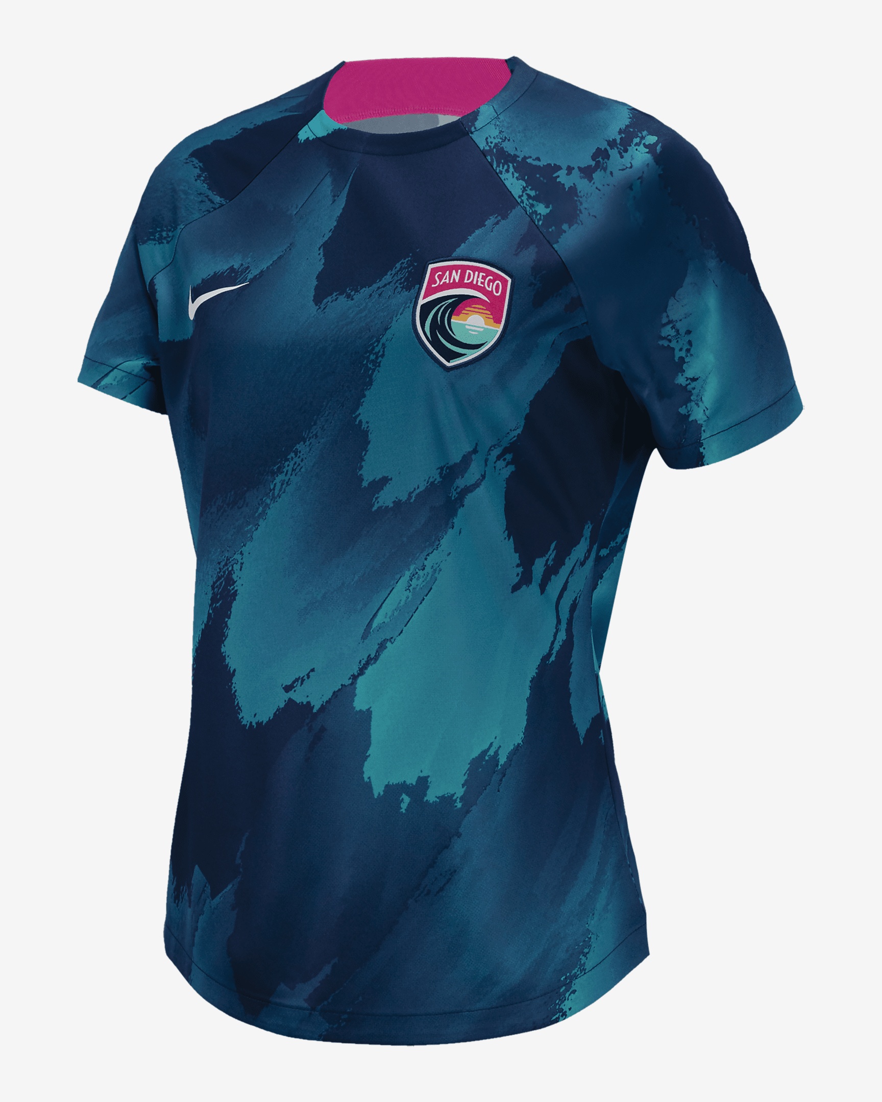 San Diego Wave FC Nike Women's NWSL Pre-Match Top - 1