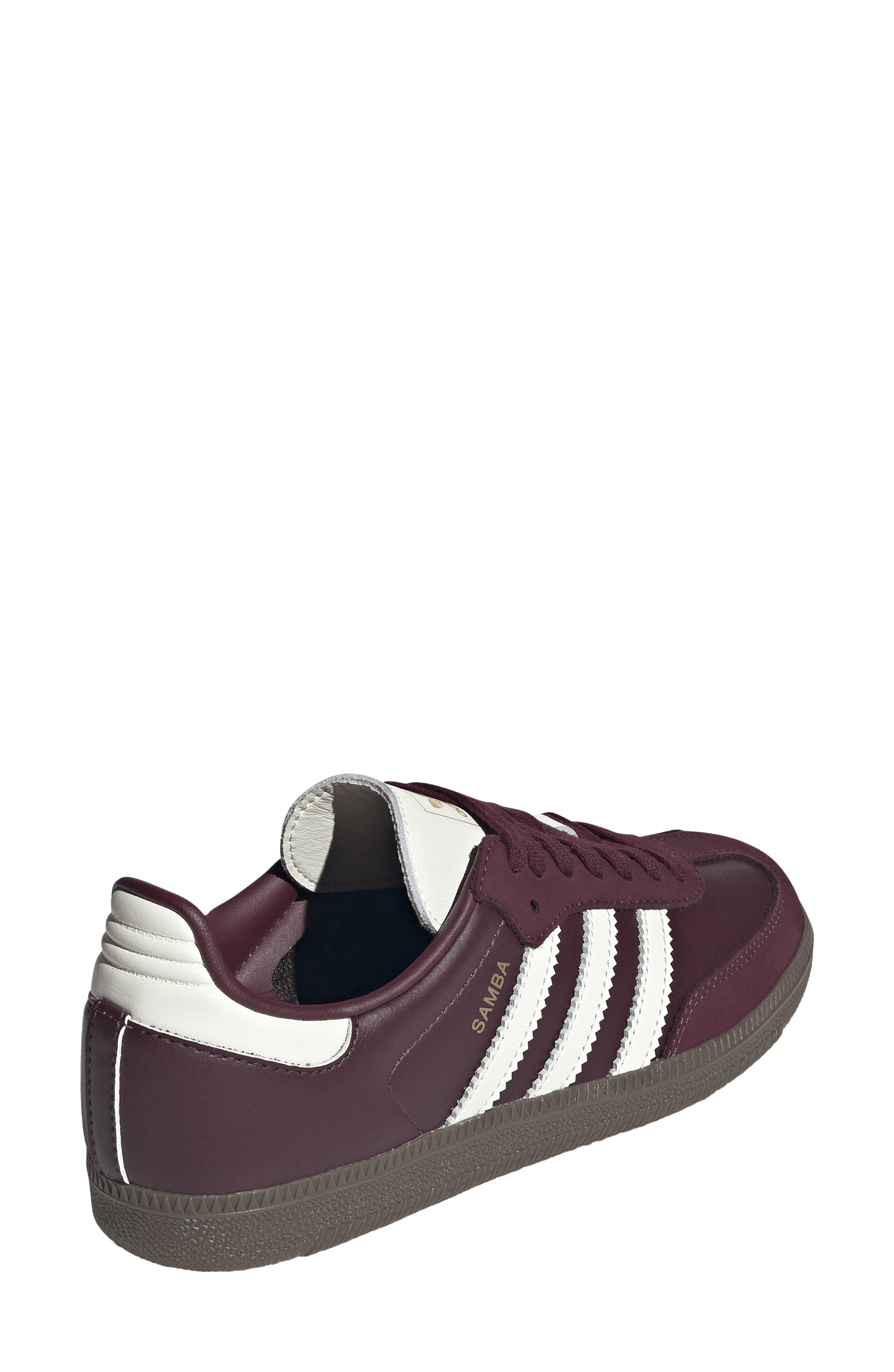 adidas Gender Inclusive Samba OG Sneaker in Maroon/owh at Nordstrom - 2