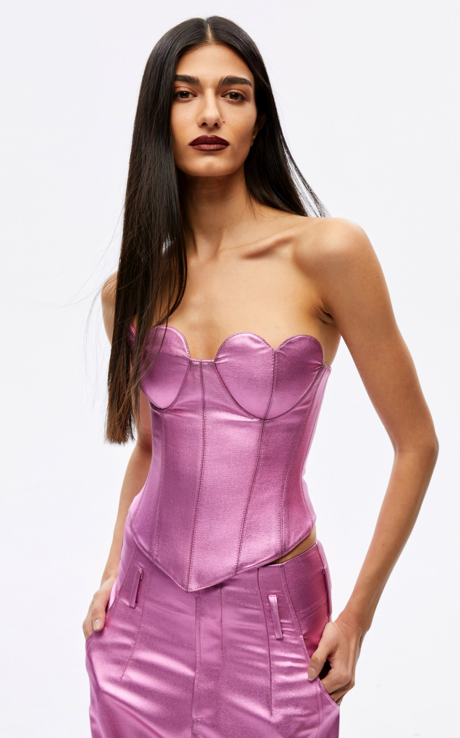 Cocorosie Pamela Corset Top pink - 4