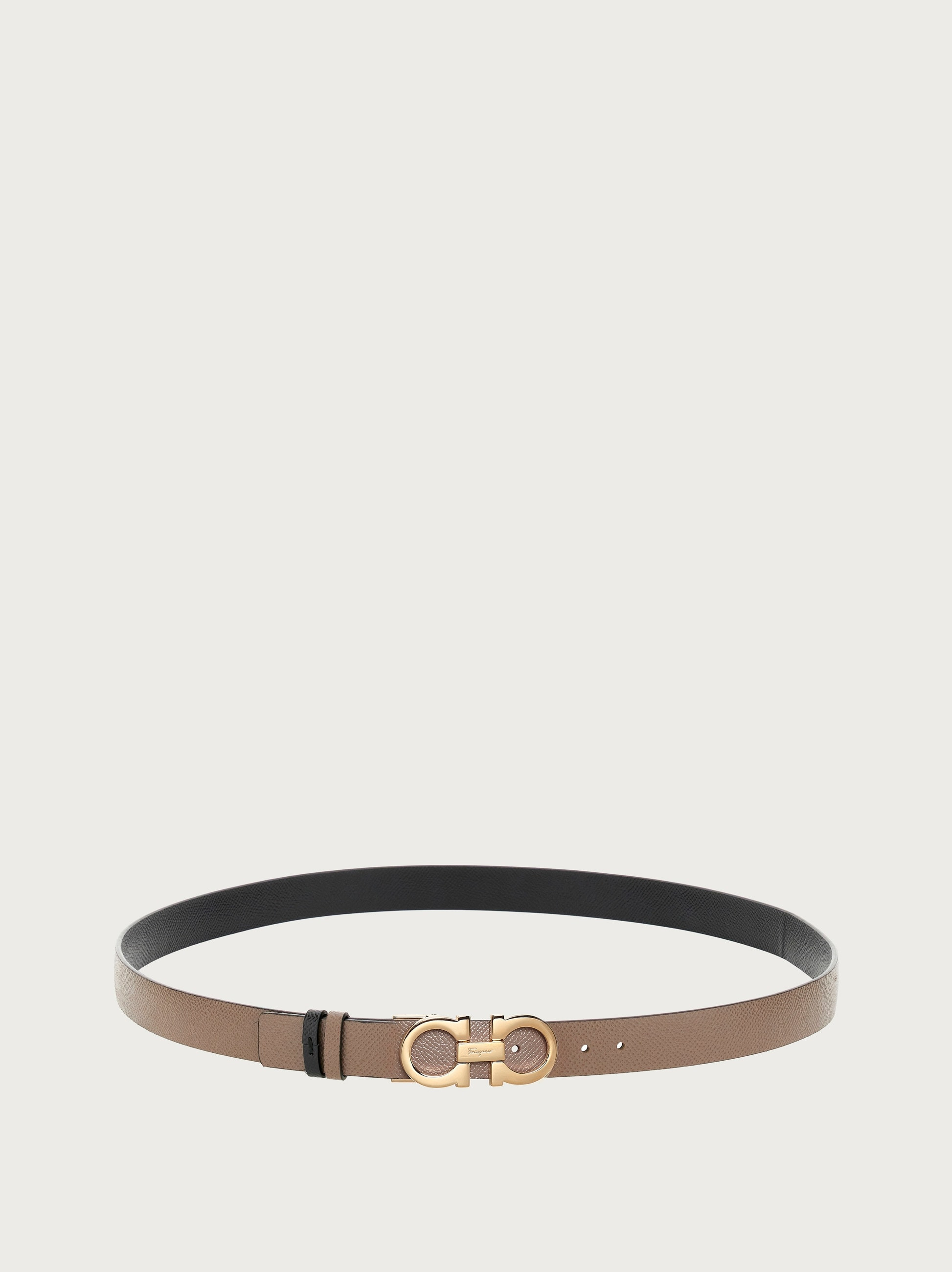 Reversible and adjustable Gancini belt - 3