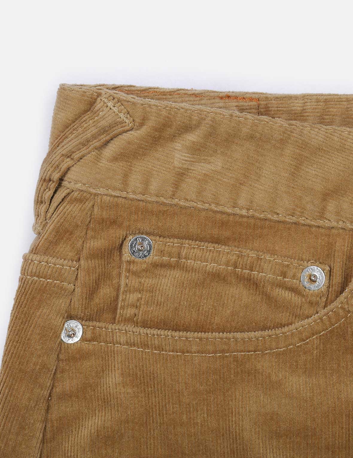 Logo Embroidery Corduroy Skirt - 8