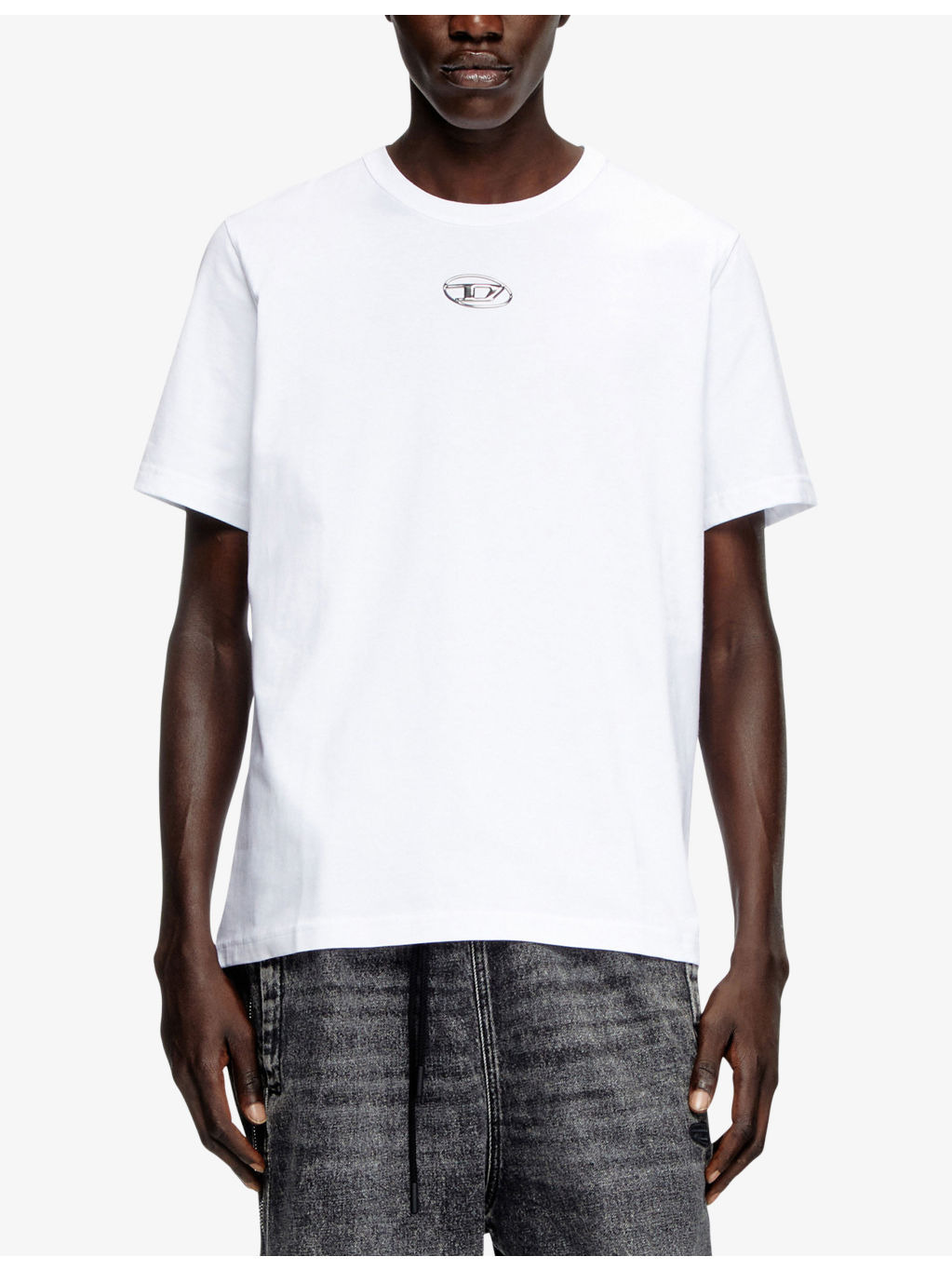 T Adjust Logo-Embroidered Short-Sleeve Cotton T-Shirt - 3