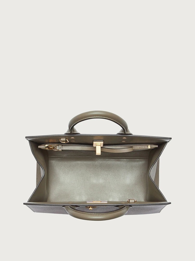 FERRAGAMO STUDIO BOX BAG (M) - 6
