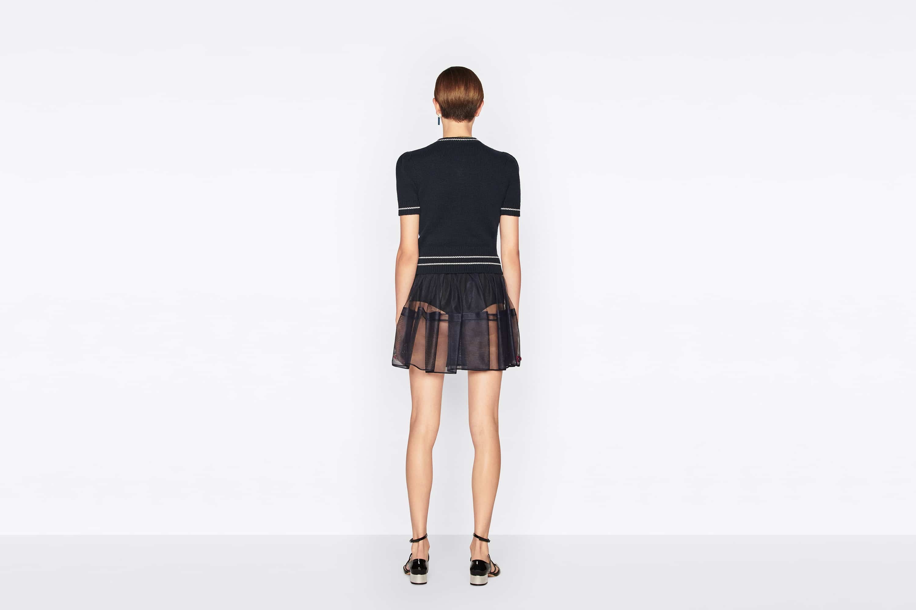 'CHRISTIAN DIOR' Short-Sleeved Sweater - 6