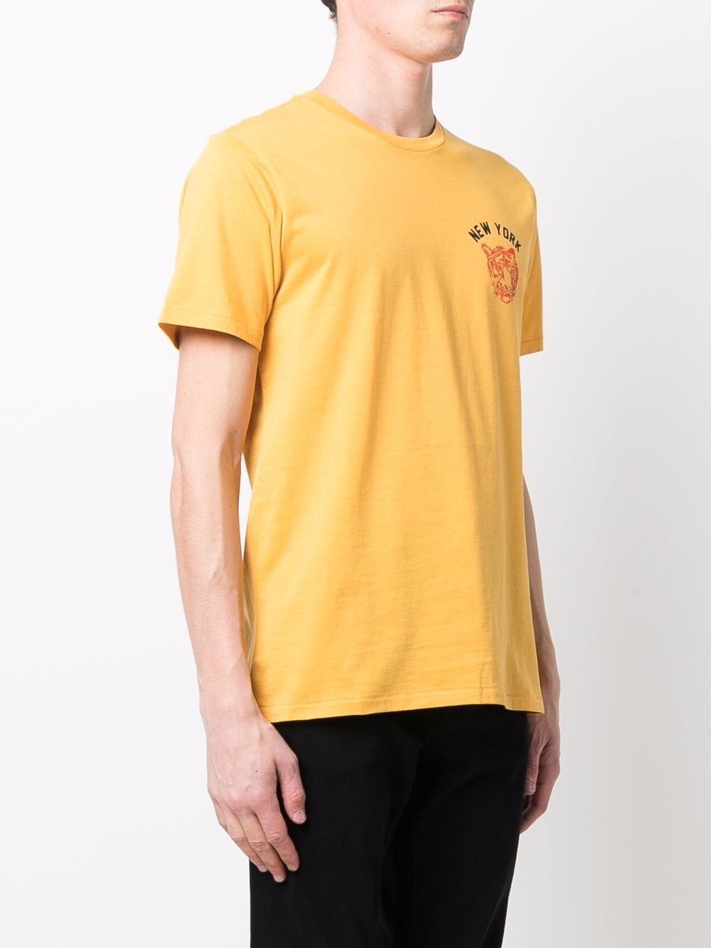 logo print organic cotton T-shirt - 3