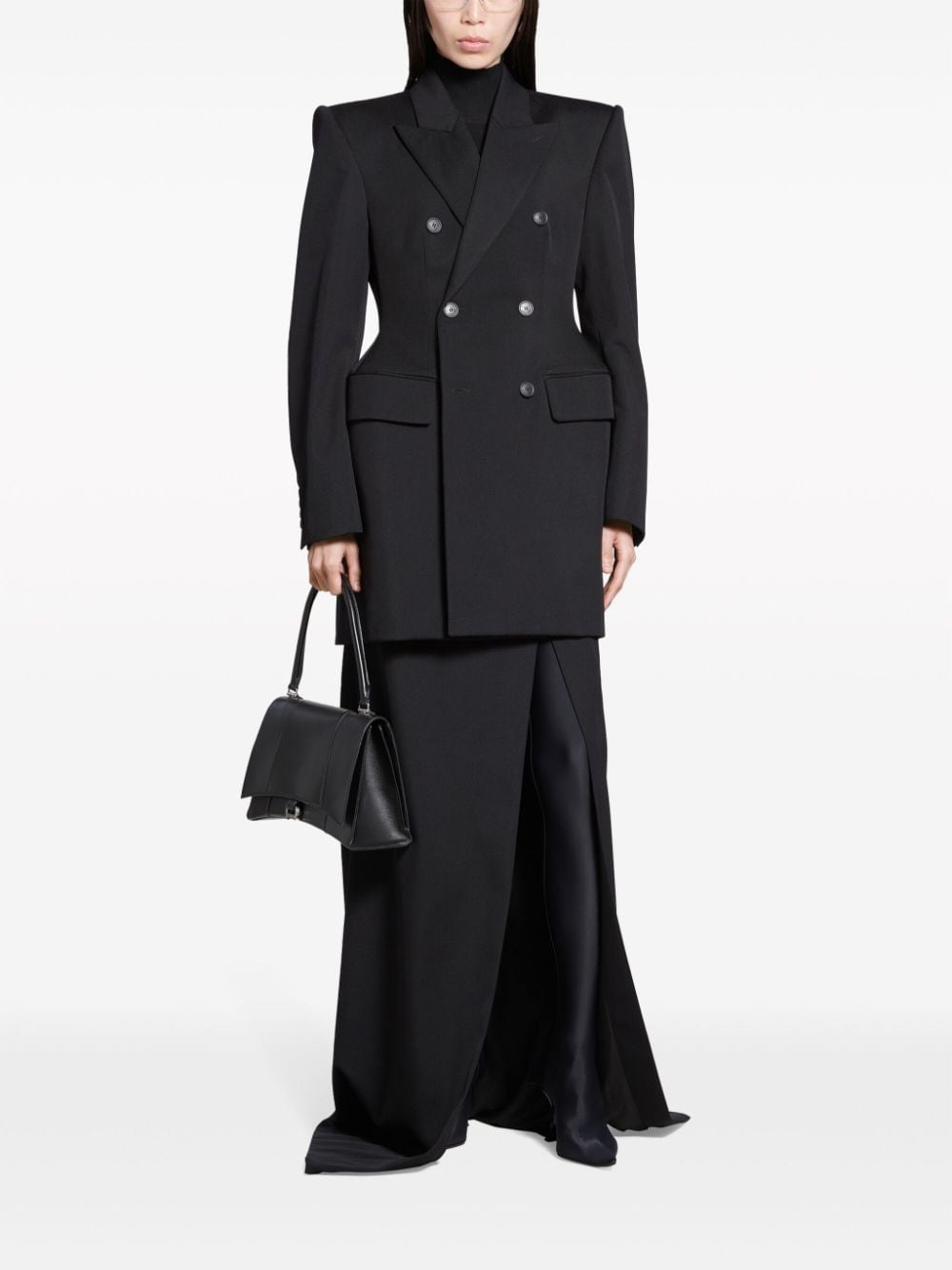 Balenciaga Hourglass Wool Blazer - 2