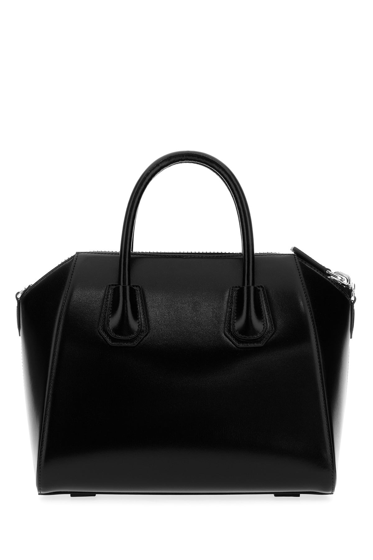 Black leather small Antigona handbag - 3
