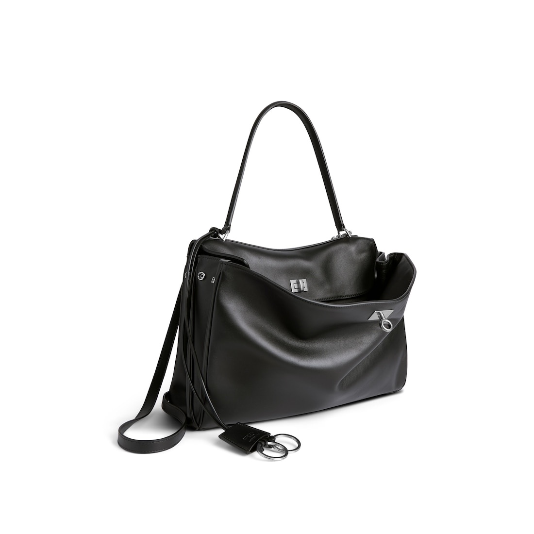 Women's Rodeo Medium Handbag in Black - 2