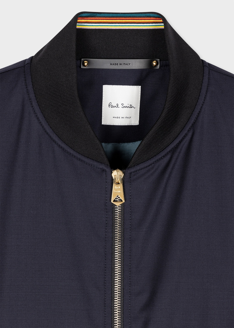 Paul Smith 'Storm System' Wool Bomber Jacket outlook
