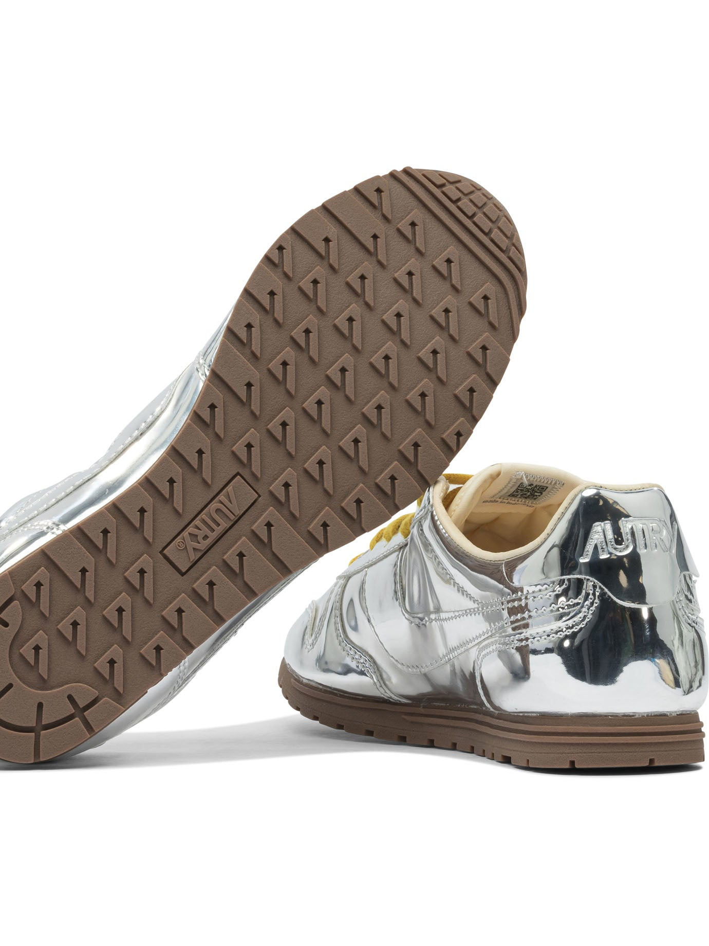 Windspin Low Wom Mirror/Nyl Silv/Ivory Sneakers & Slip-On Silver - 5